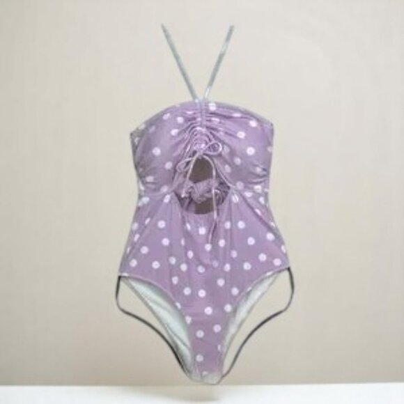 NWT Charlie Holiday Maple One Piece Bikini Swim Swimsuit - Picture 3 of 5